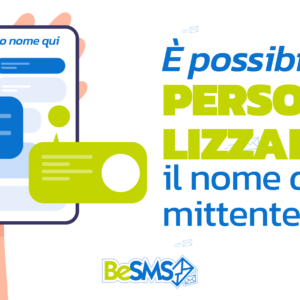 Scopri di più sull'articolo SMS personalizzati: è possibile inserire il mittente?