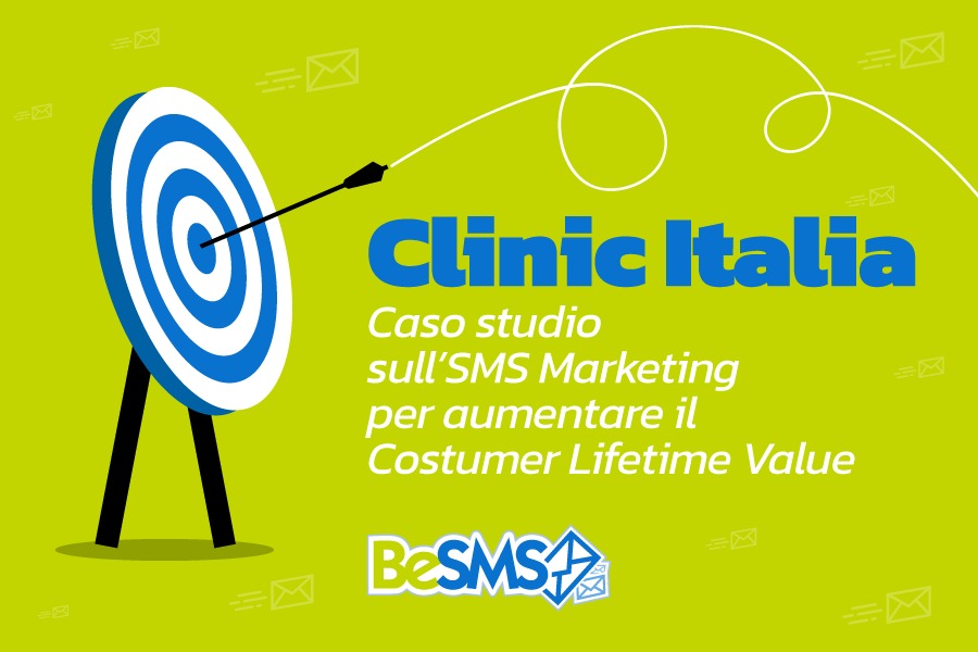 Scopri di più sull'articolo Clinic Italia: caso studio sull’SMS marketing per aumentare il Customer Life Time Value